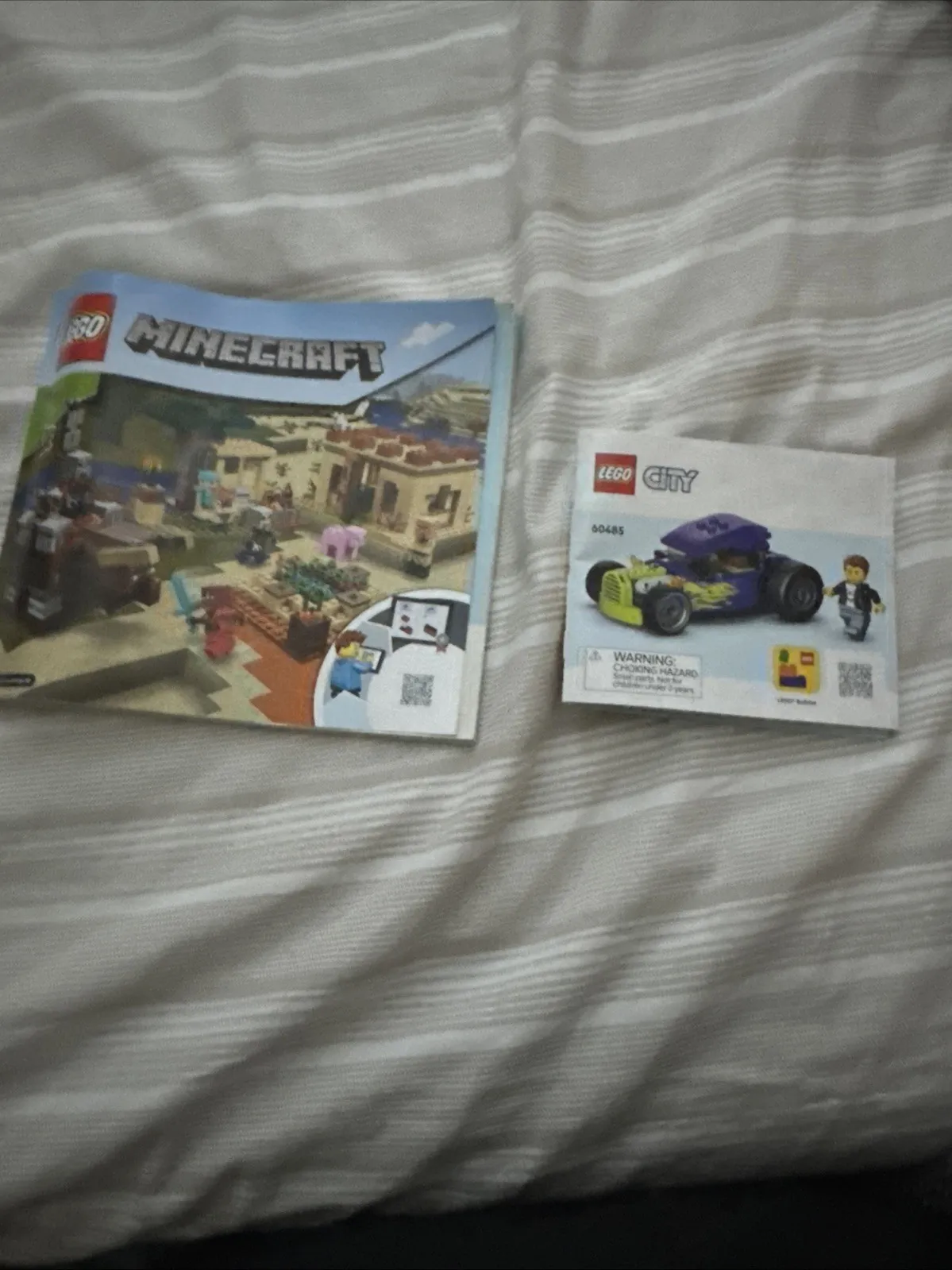 Lego Instruction Manuals For Set 60485 And 21160