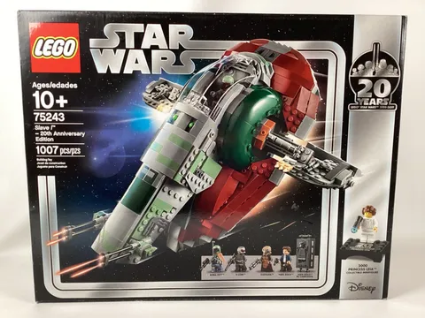 Star Wars Lego Slave 1 -20th Anniversary Edition 1007 Pc Building Toy Set 75243