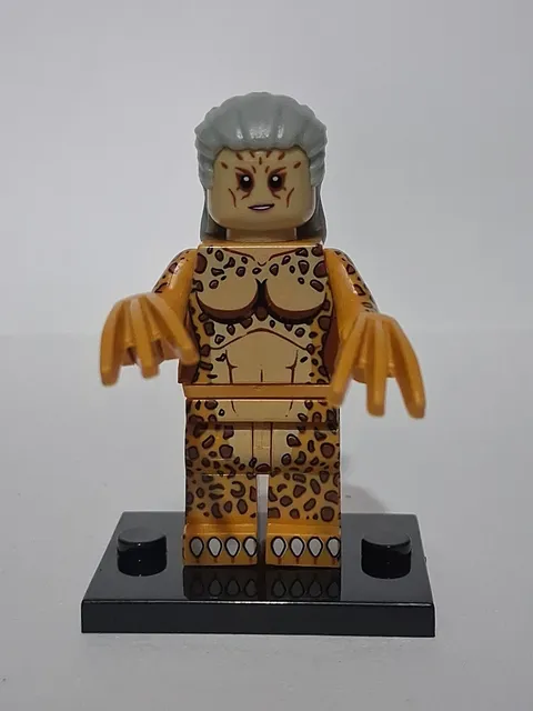 Wonder Woman  1984 Vs  Cheetah Custom Lego Minifig Dc Super Hero  76157 Inspired