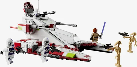LEGO Star Wars 75342 Republic Fighter Tank Clone Wars w/ minifigs & instructions