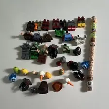 LEGO minifigure part lot ,Lord of the rings, DC, TMNT, Toy Story, Ninjago, etc.