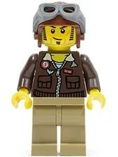 LEGO® Minifig pha001 - Jake Raines - Aviator Jacket