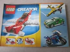 Lego Building Instructions Instruction Creator 6741, 3 in 1