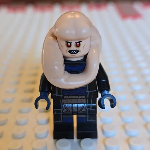 LEGO Bib Fortuna - Black Robe, Dark Silver Armor 75397 sw1383 Minifig Complete