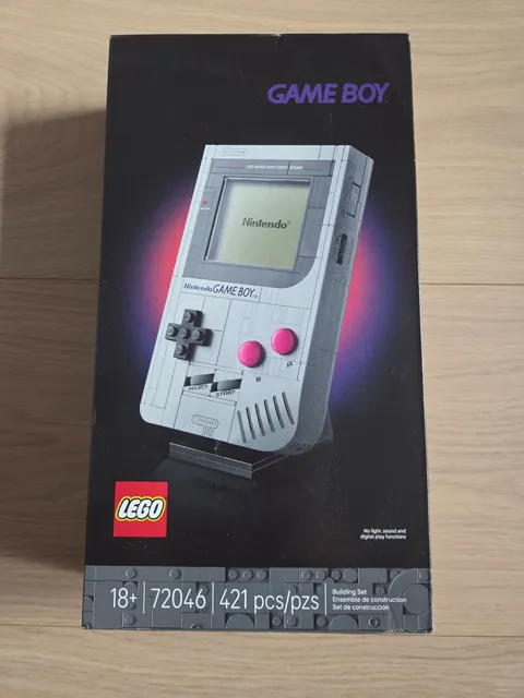 LEGO GAME BOY (set # 72046) with Mario and Zelda karts - Sealed Brand New