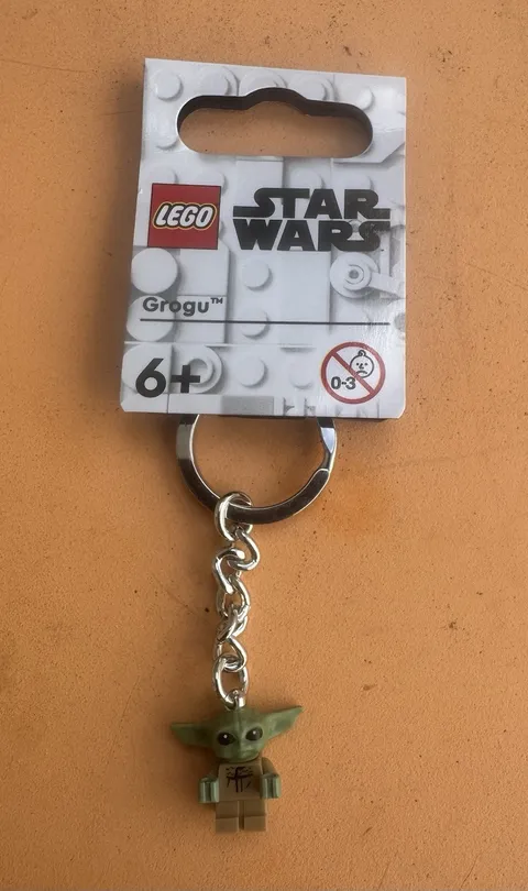 Lego Star Wars Key Chain  854187: Grogu - Baby Yoda  Mini New