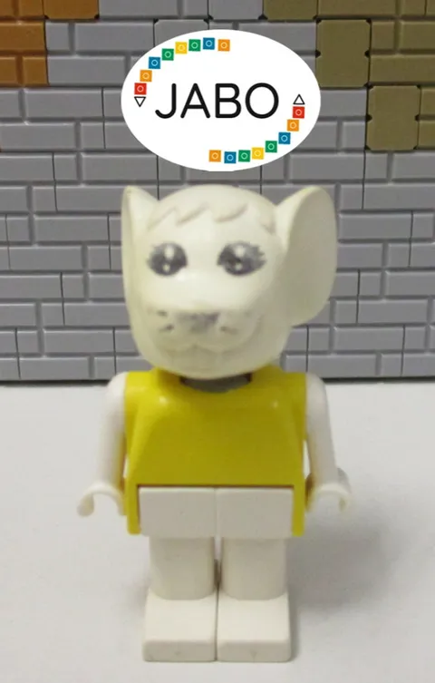 (E5/33) Lego Fabuland figure fab9f Marjorie Mouse 3704