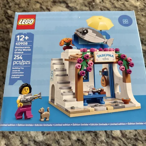 LEGO 40908 Restaurants of the World: Greece, Brand New, in-hand