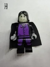 Lego Harry Potter Professor Snape Minifigure Prisoner of Azkaban Glow Dark Head