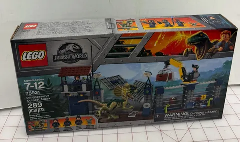 LEGO Jurassic World Dilophosaurus Outpost Attack 75931 Park Brand New