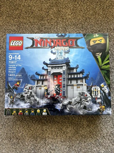 LEGO Ninjago Movie Temple of the Ultimate Ultimate Weapon (70617) | NISB
