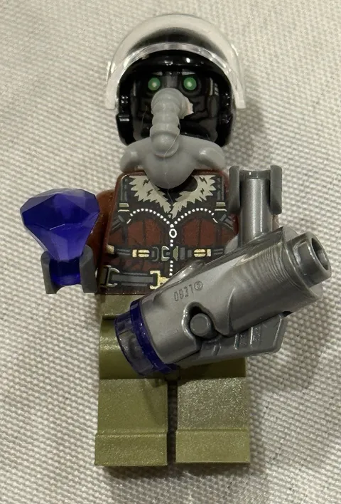 LEGO® Marvel Minifigure - Vulture - Brown Bomber Jacket Aviator Mask Weapon76195