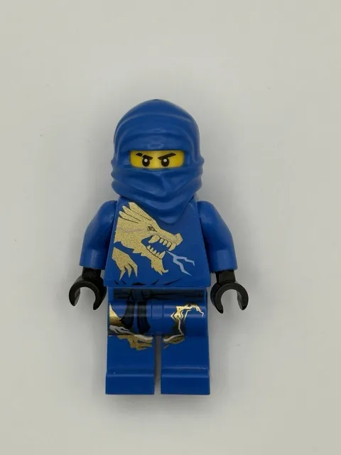 LEGO Ninjago Jay DX Blue Dragon Suit Ninja Minifigure Njo016 2521 2519