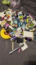LEGO Friends Bulk Lot - 2+ LBS - Mixed Parts Pieces Bricks Random Plates Clean