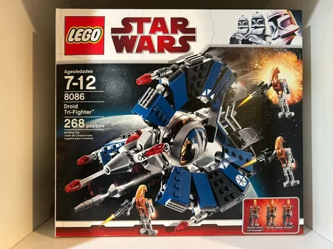 LEGO Star Wars Droid Tri-Fighter 8086 Brand New Set SEALED in Box