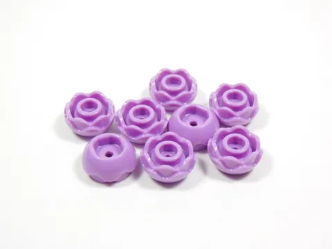 LEGO Lot of 8 Lavender Purple Rose Flowers Plants Minifig I12