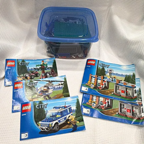 LEGO City 4440 Forest Police Station Complete with Manuals, Without Original Box