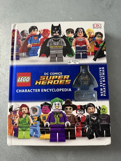 LEGO DC Comics Super Heroes Character Encyclopedia With Exclusive Pirate Batman