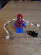 LEGO Marvel Spider Man Minifigure Toby McGuire Silver Webbing Rare