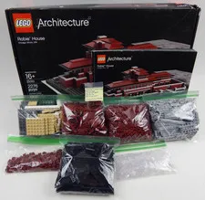 LEGO Architecture 21010 Frank Loyd Wright Robie House w/ Box & Manual READ NOTE