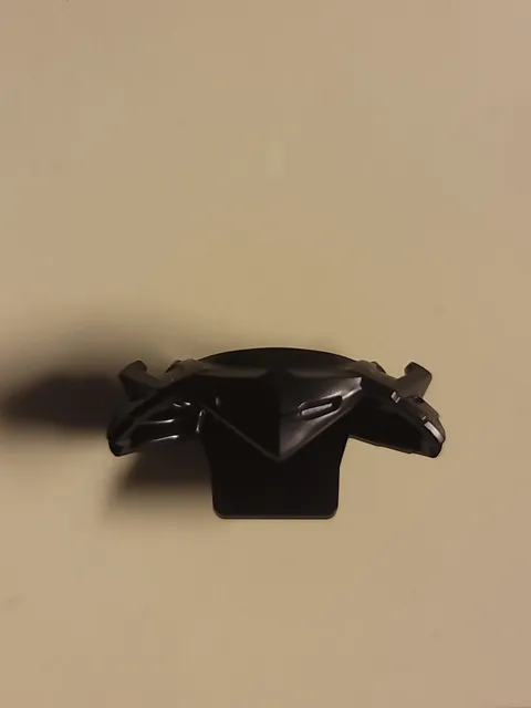 Genuine LEGO Minifig, Black Armor Shoulder Pads Spiked w/ Stud on Back, Ninjago