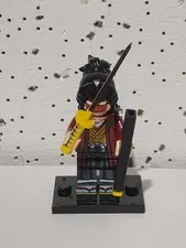 Custom Lego Demon Slayer-  Yoriichi Tsugikuni Minifigure with black stand m35