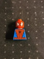 Lego Spider-Man 76037 Black Web Pattern Bust & Head ONLY, No Arms, Minifig