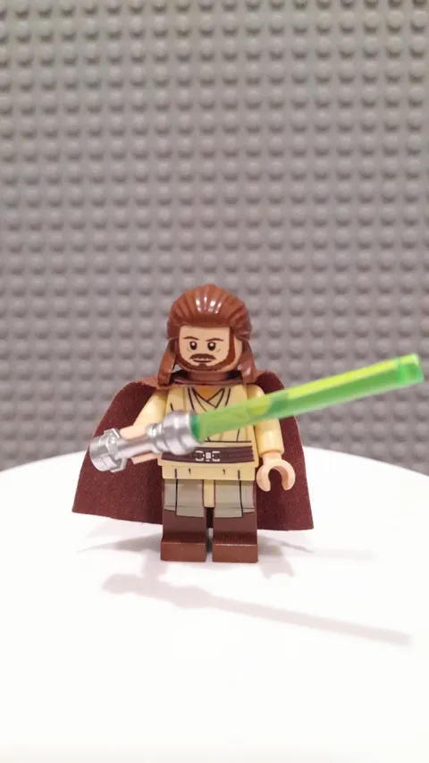 Lego Star Wars Qui-Gon Jinn (Printed Legs) #sw0593
