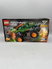 LEGO TECHNIC: Monster Jam Dragon (42149) 217 Pieces - Damaged Box, Sealed Bags