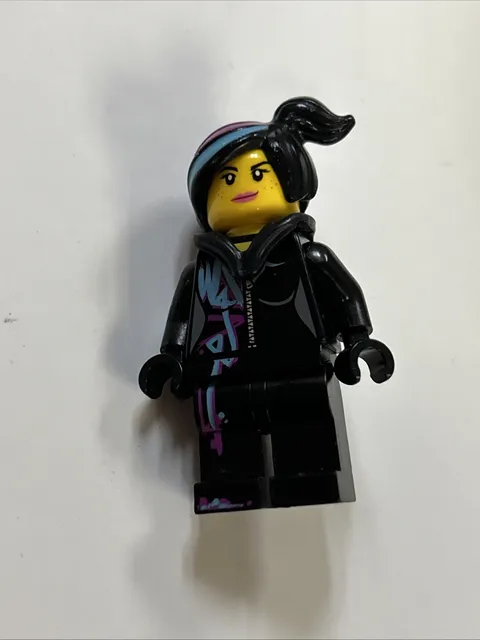 LEGO Wyldstyle Minifigure The Lego Movie 70819 71200 Figure W/ Black Hoodie