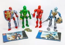 LEGO Knights Kingdom Large Figure Bundle x 4 Not Complete VGC