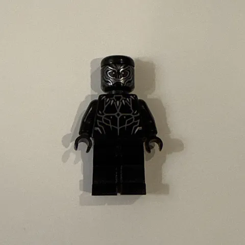 Lego Marvel Black Panther Reddish Brown Eyes Sh0466
