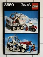 Lego Technic Arctic Rescue Unit (8660) Instruction MANUAL Only