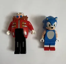 LEGO Sonic the Hedgehog Minifigures Sonic & Dr. Eggman from set 76990