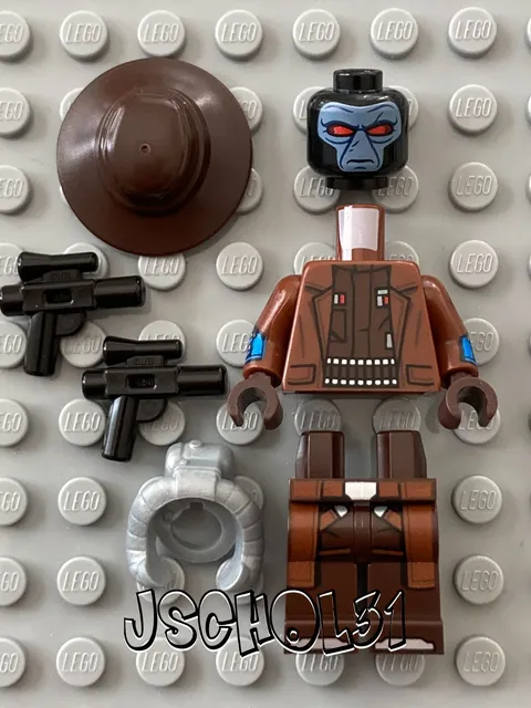 LEGO Cad Bane Minifigure (sw1490) from Star Wars set 75437