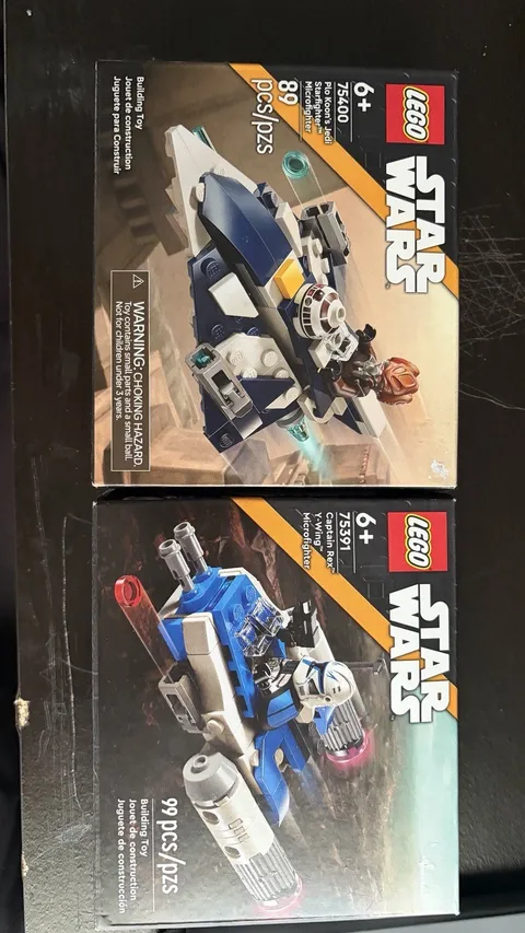 LEGO Star Wars: Captain Rex Y-Wing (75391)/Pol Koon’s Jedi Starfighter (75400)