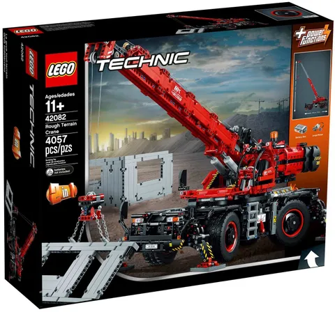 LEGO Technic All-Terrain Crane Truck Rough Terrain Crane 42082 New & Original Packaging - EOL