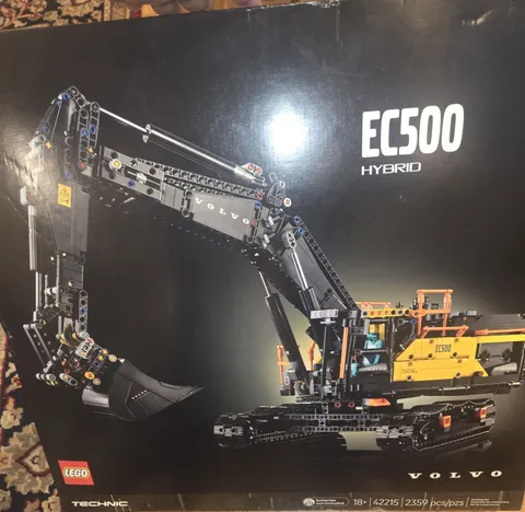 LEGO Technic Volvo EC500 NEW Hybrid Excavator 42215 Construction Set 2359pc 18+