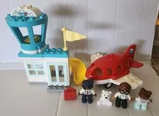 LEGO duplo airplane and airport Set 10961 instructions included NO box Complete