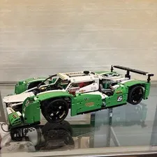 LEGO 42039 Technic 24 Hr Race Car Nitro Race Team Complete W/ All Pcs 2015