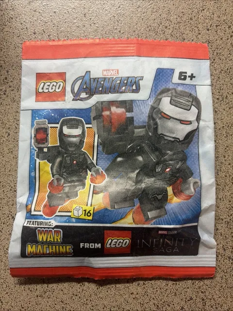 Lego Marvel War Machine paper bag #2 242502
