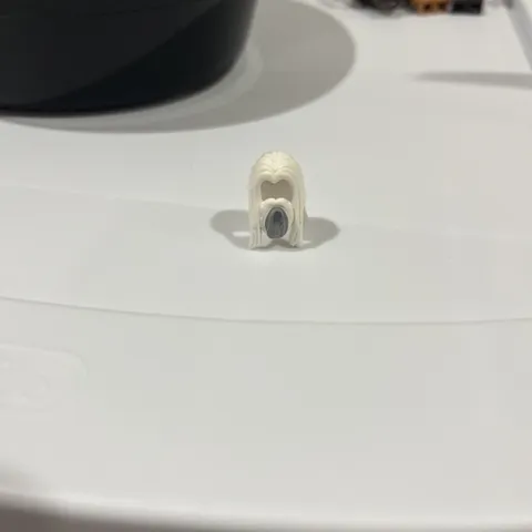 LEGO - Minifig, Hair Long Straight w/ Center Part & Gray Beard (Saruman)