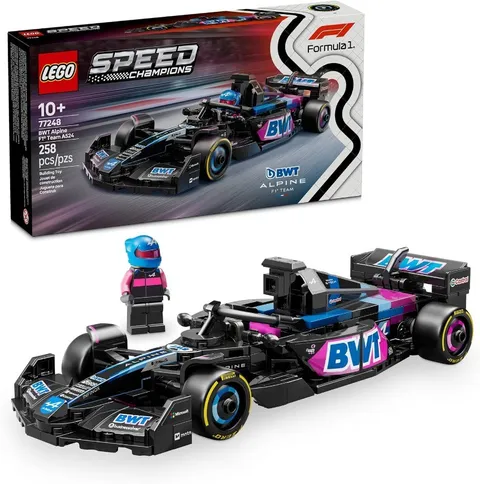 ⭐LEGO Speed Champions BWT Alpine F1 Team A524 Race Car Toy 77248⭐