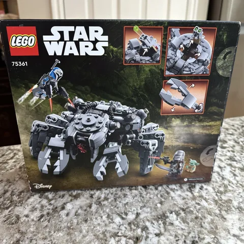 LEGO Star Wars Spider Tank 75361 The Mandalorian Brand New Sealed Building Toy