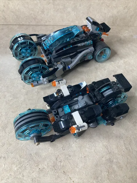 LEGO Ultra Agents Incomplete Vehicles From 70167, And 70162