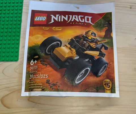 LEGO Ninjago Cole's Car Paper Bag 30723 (SEALED)