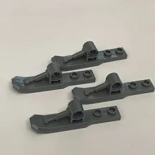 Lego 15625 15540 Dark Gray Replacement Parts Pieces Lot of 4