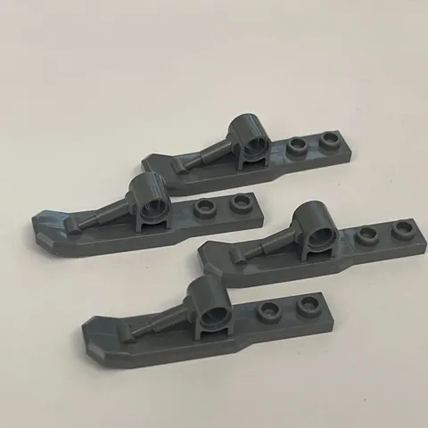 Lego 15625 15540 Dark Gray Replacement Parts Pieces Lot of 4