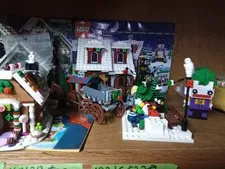 LEGO Christmas Winter Village Bakery Set 10216 Complete Set w/manual