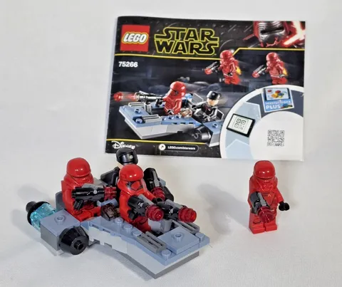 LEGO Star Wars 75266 Sith Troopers Battle Pack Complete 4 Minifigures Retired